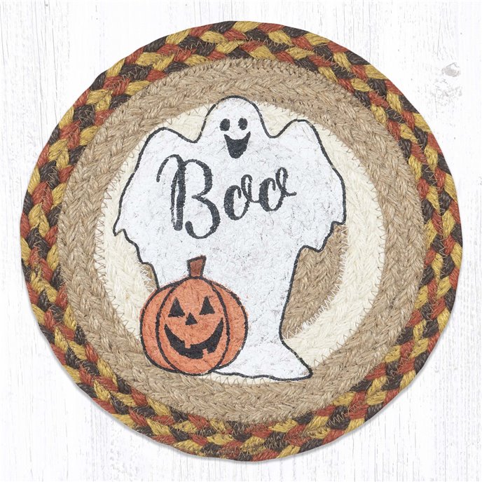 Ghost Printed Round Trivet 10"x10" Thumbnail