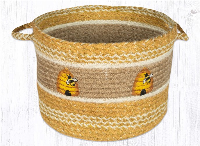 Beehive Printed Utility Basket 13"x9" Thumbnail