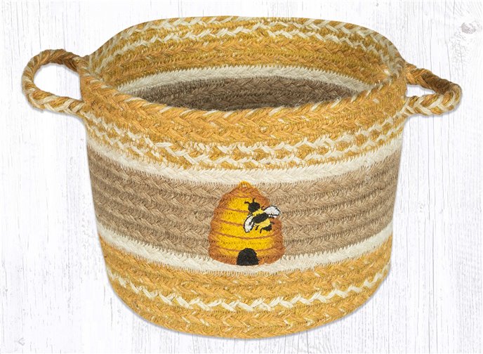 Beehive Printed Utility Basket 9"x7" Thumbnail