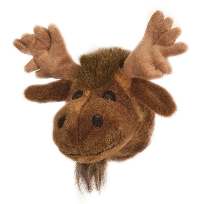 Carstens Plush Moose Small Trophy Head Thumbnail