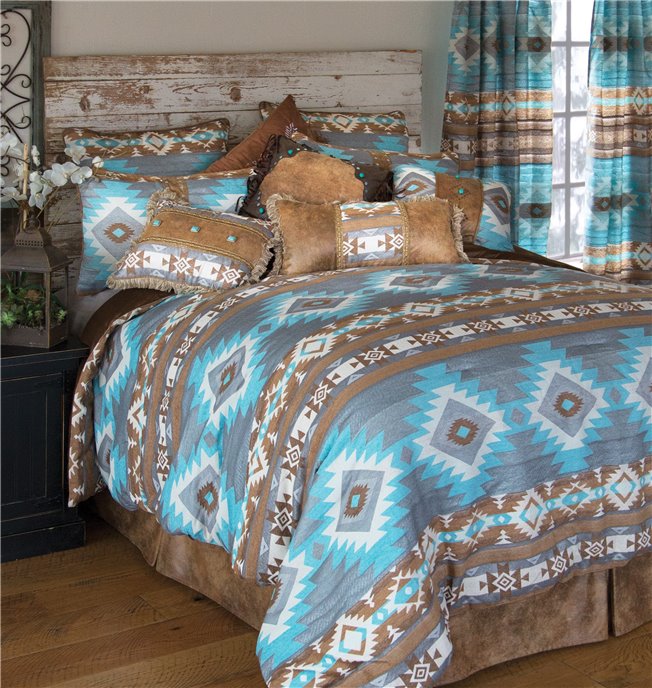 Wrangler Mesa Daybreak Southwestern Comforter Set, King Thumbnail