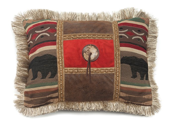 Carstens Backwoods Rustic Cabin Throw Pillow 16" x 20" Thumbnail