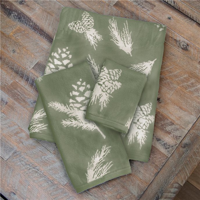 Pinecone Hand Towel Thumbnail