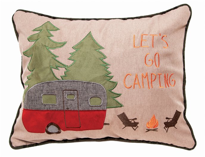 Campsite Pillow 16"x20" Thumbnail