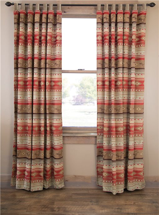 Carstens Flying Horse Southwestern Curtain Panels (Set of 2) Thumbnail