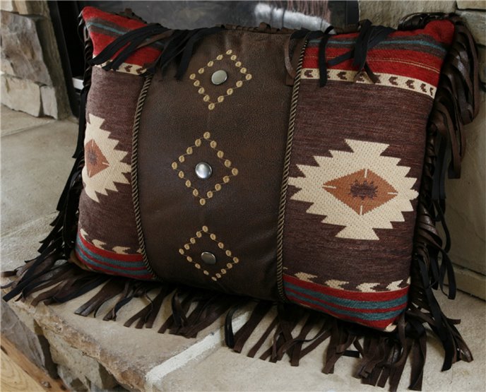 Carstens Cimarron Southwestern Throw Pillow 16" x 20" Thumbnail