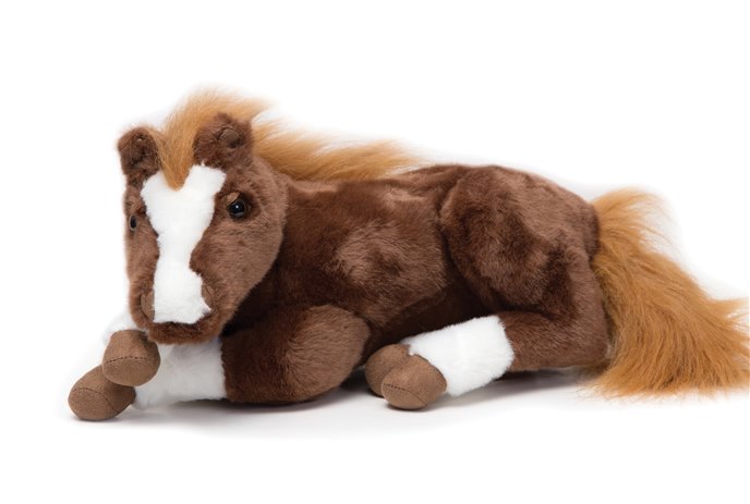 Carstens Sorrel Horse Large Plush Stuffed Animal 18" Thumbnail