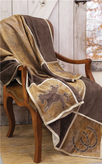 Carstens Western Grid Throw Blanket Thumbnail