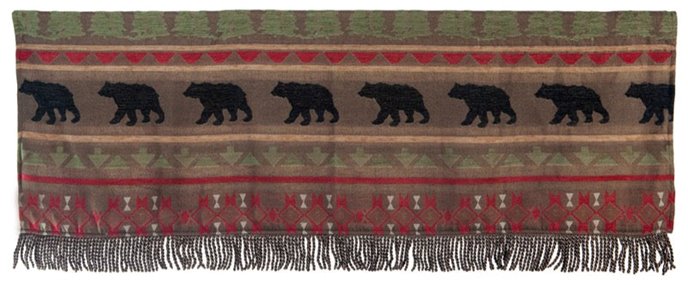 Carstens Bear Country Rustic Cabin Valance Thumbnail