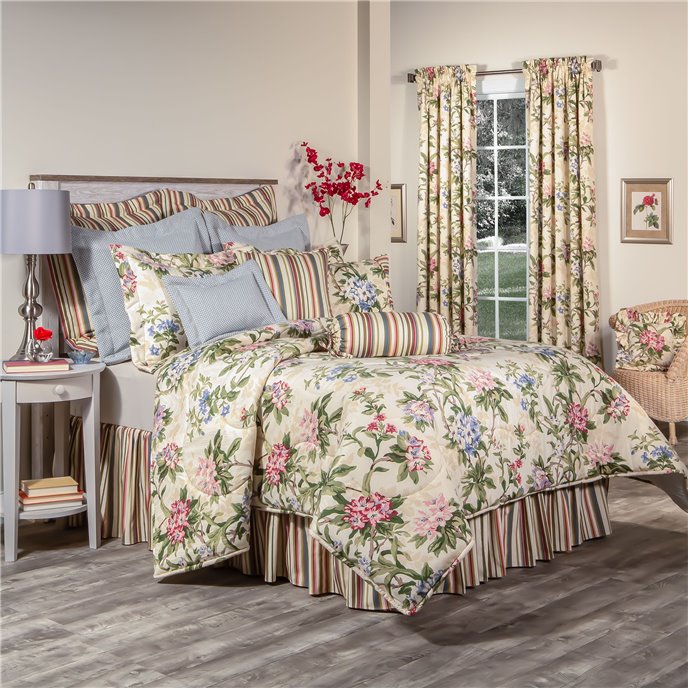 Hillhouse Twin Comforter Set with 15" Bed Skirt Thumbnail