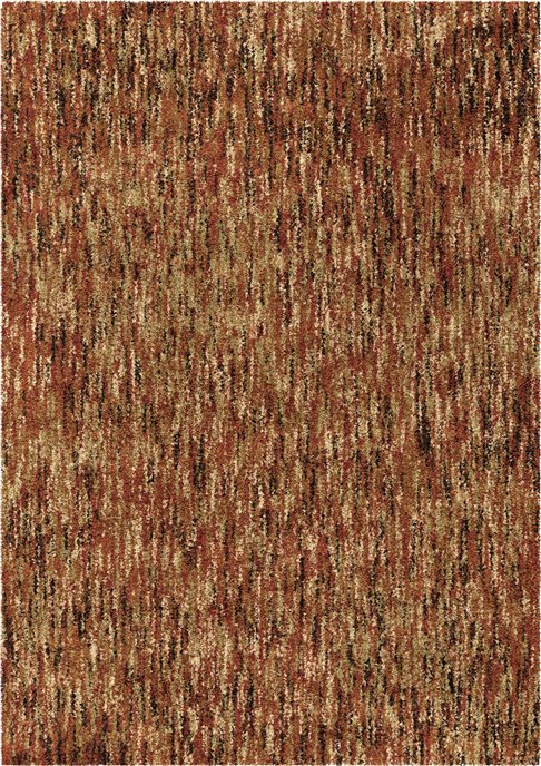 Multi Solid Red 5'3" X 7'6" Rug Thumbnail