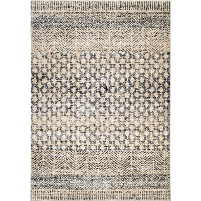 Arrowhead Light Blue 7'8"x10'10" Rug Thumbnail