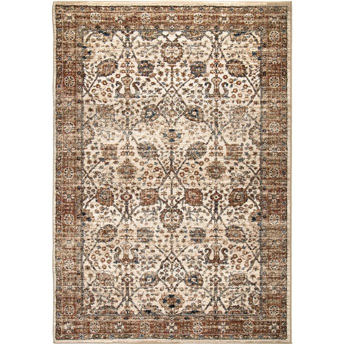 Tree Of Life Off White 7'8"x10'10" Rug Thumbnail