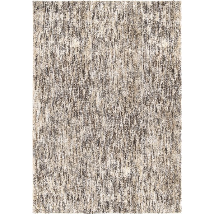Multi Solid  Taupe Grey 5'3" X 7'6" Rug Thumbnail
