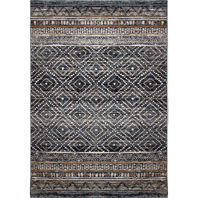 Coastal Pier Indigo 6'5"x9'6" Rug Thumbnail