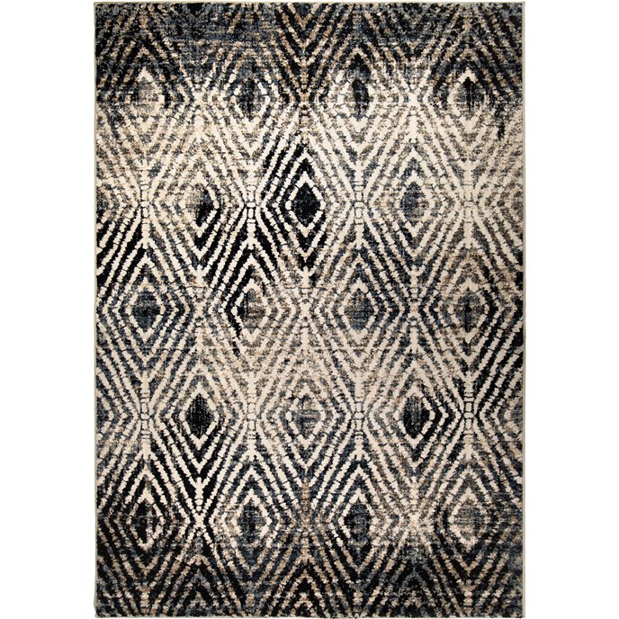 Tribal Throne Off White 7'8"x10'10" Rug Thumbnail