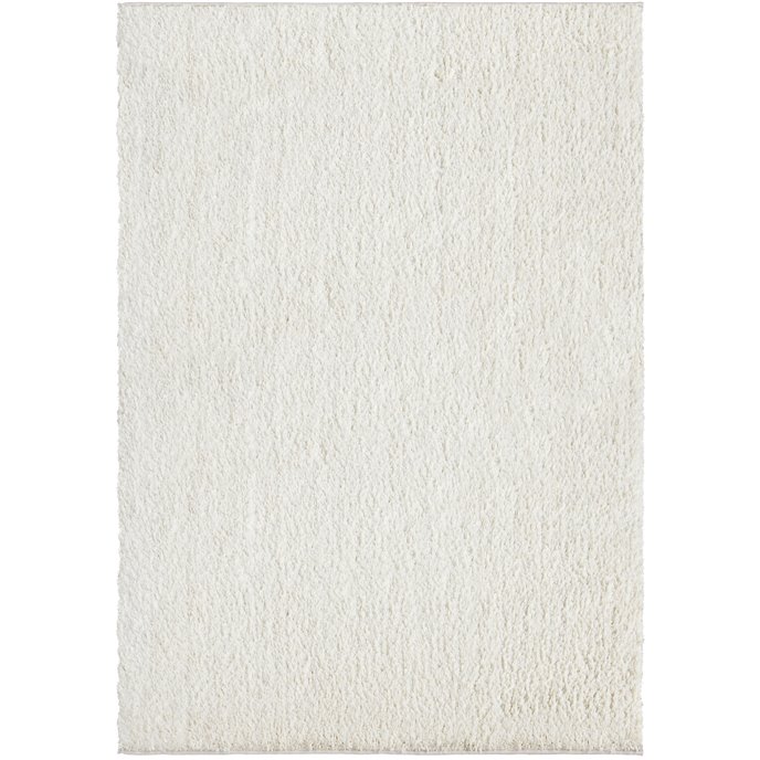 Solid White 5'3"x7'6" Rug Thumbnail
