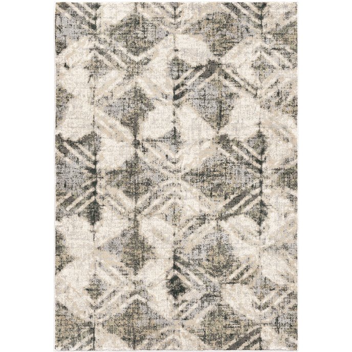 Maverick Cloud Grey 6'7"x9'6" Rug Thumbnail