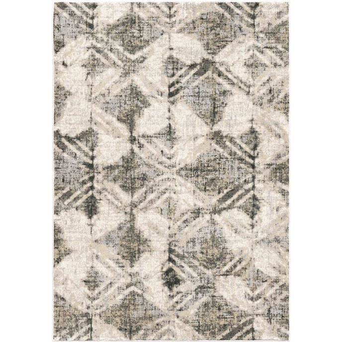 Maverick Cloud Grey 6'7"x9'6" Rug Thumbnail