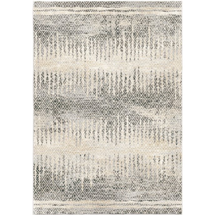 Pinnacle Cloud Grey 5'3"x7'6" Rug Thumbnail