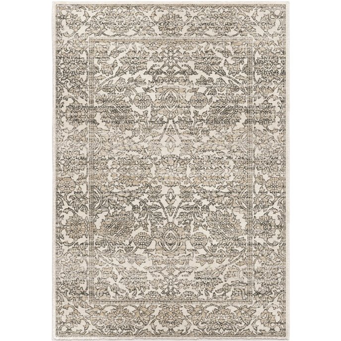 Persian Tonal Light Grey 9' x 13' Rug Thumbnail