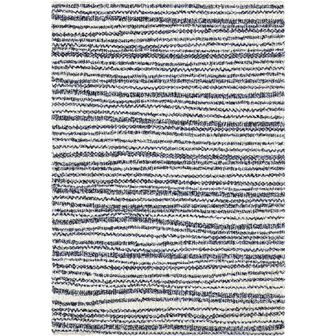 Knitted All Over Soft White 6'7"x9'6" Rug Thumbnail