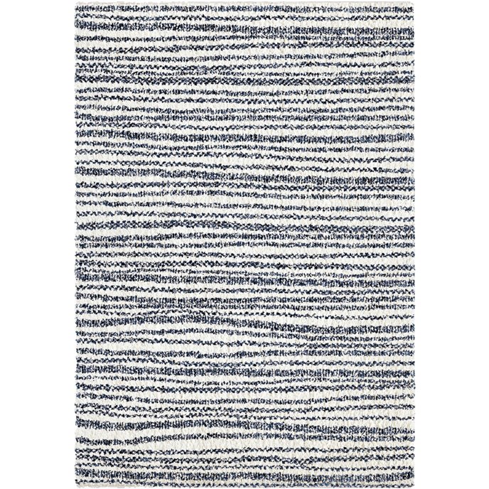 Knitted All Over Soft White 7'10"x10'10" Rug Thumbnail