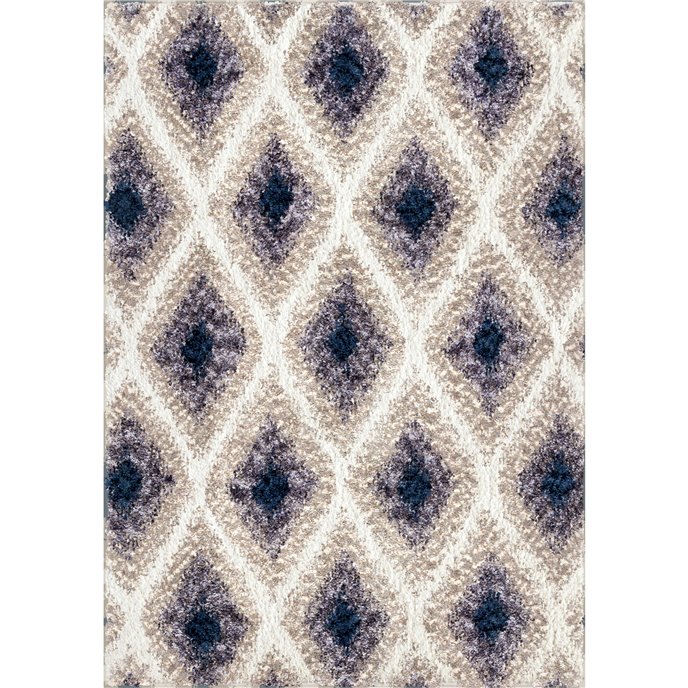 Ikat Diamond Multi 6'7"x9'6" Rug Thumbnail