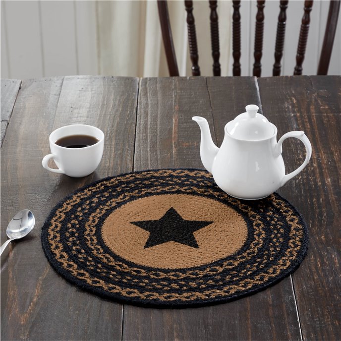 Farmhouse Jute Trivet Stencil Star 15 Thumbnail