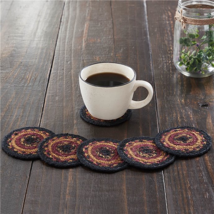 Heritage Farms Jute Coaster Set of 6 Thumbnail