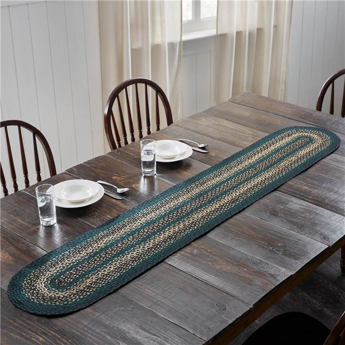 Pine Grove Jute Oval Runner 13x72 Thumbnail