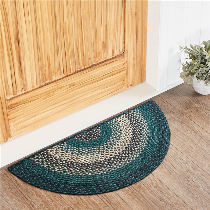 Pine Grove Jute Rug Half Circle 16.5x33 Thumbnail