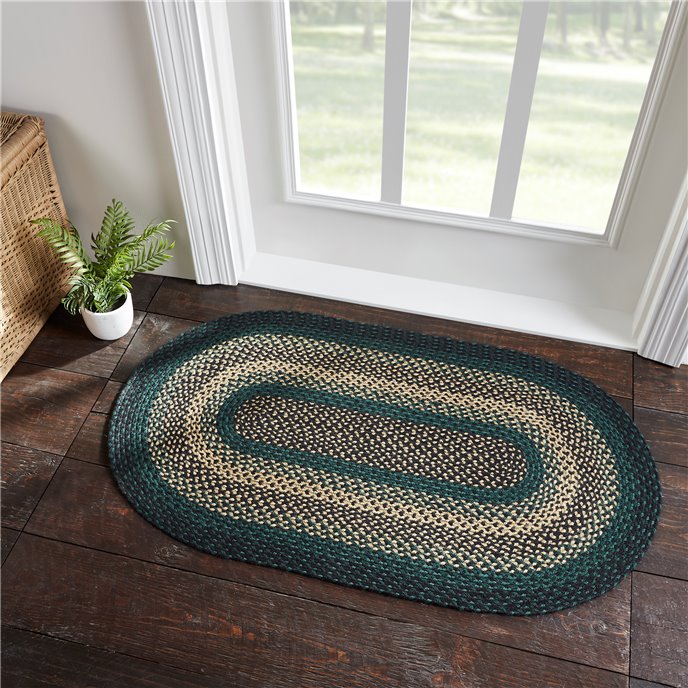 Pine Grove Jute Rug Oval w/ Pad 27x48 Thumbnail