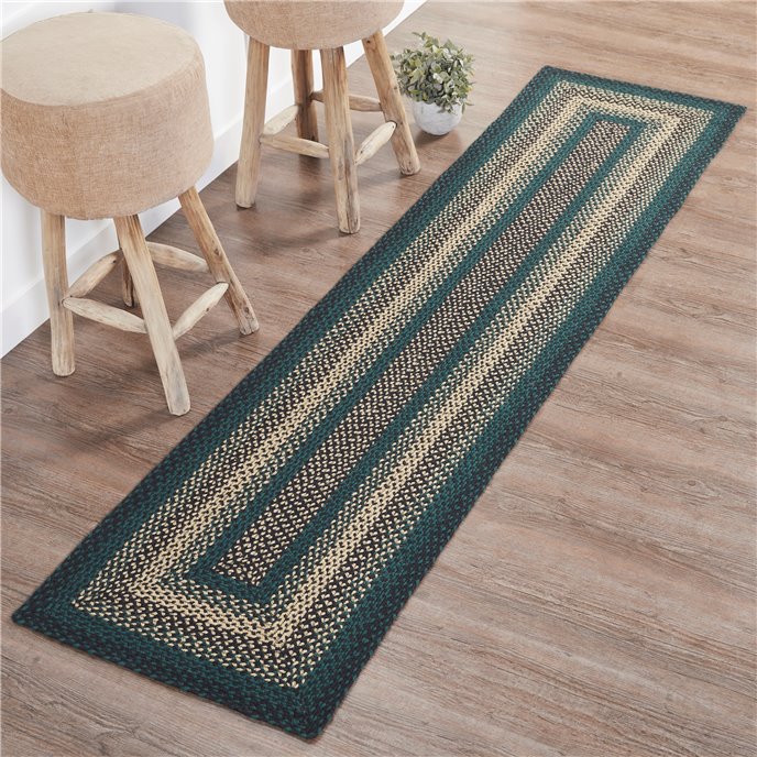 Pine Grove Jute Rug/Runner Rect w/ Pad 24x96 Thumbnail