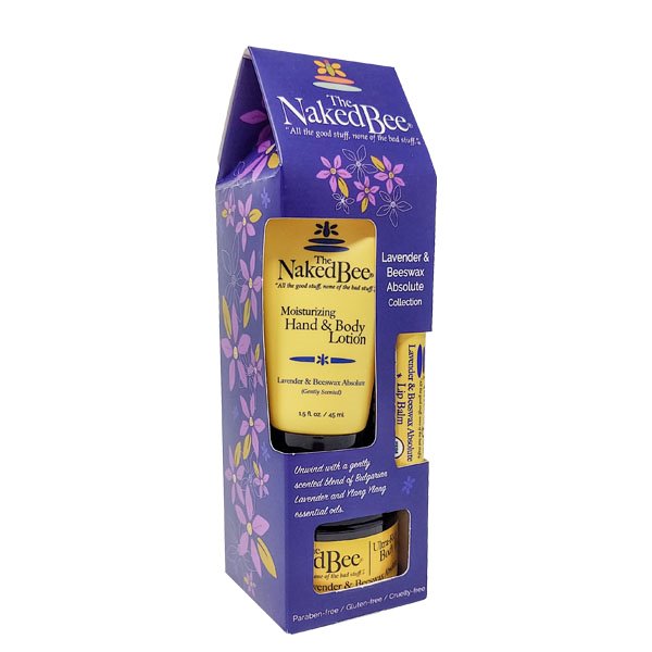 Naked Bee Lavender & Beeswax Absolute Gift Collection Trio Thumbnail