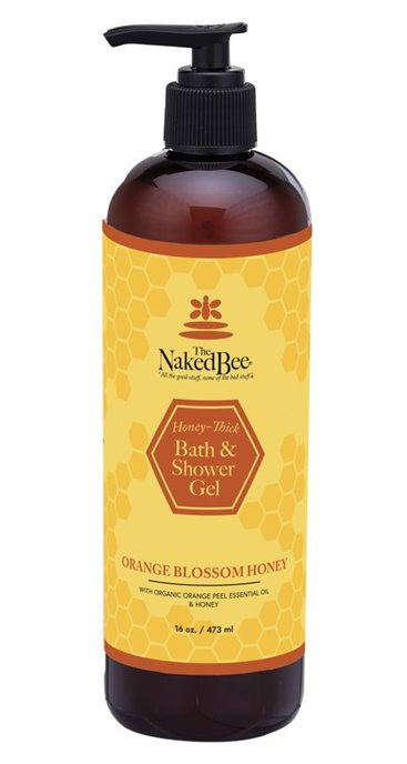 Naked Bee Orange Blossom Honey Velvety Smooth Body Wash 16 oz Thumbnail