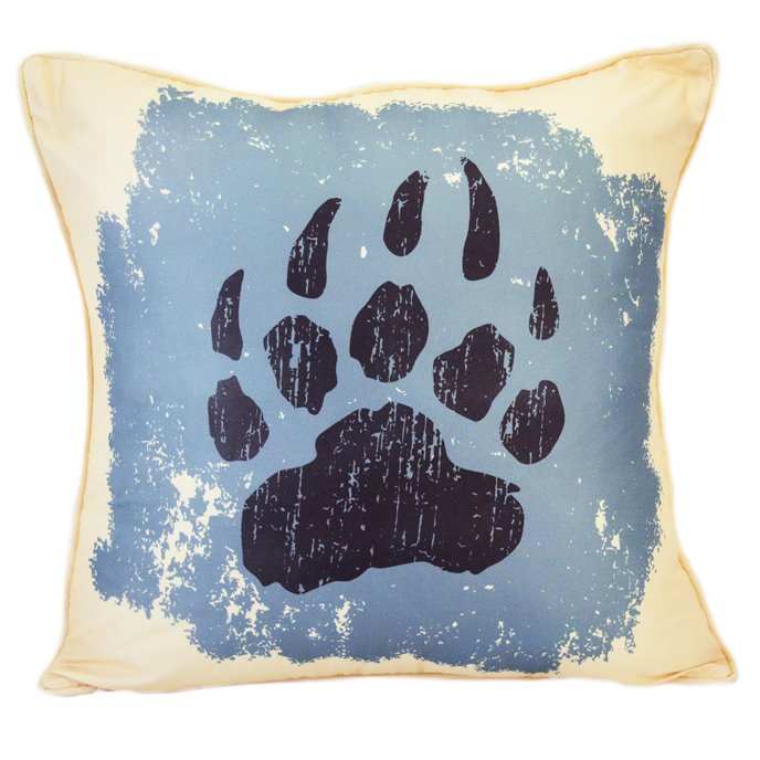 Bear Totem "Bear Paw" Decorative Pillow Thumbnail