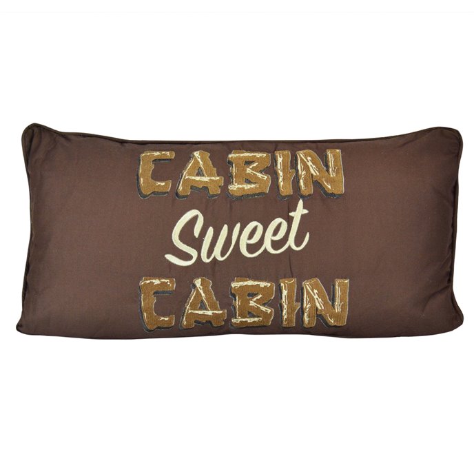 Mountain Stream "Cabin" Decorative Pillow Thumbnail