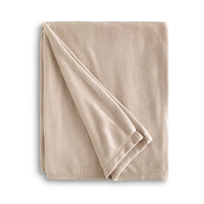 Martex Super Soft Fleece Twin Linen Blanket Thumbnail