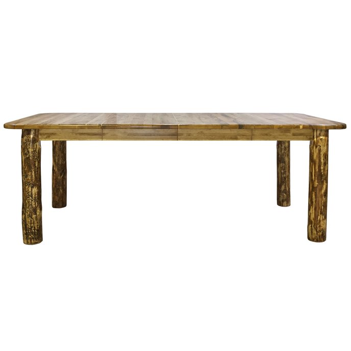 Glacier 4 Post Dining Table w/ Two 18" Leaves Thumbnail