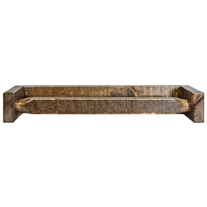 Homestead Towel Rack - Stain & Clear Lacquer Finish Thumbnail