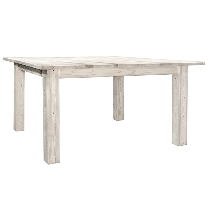 Homestead 4 Post Dining Table - Clear Lacquer Finish Thumbnail