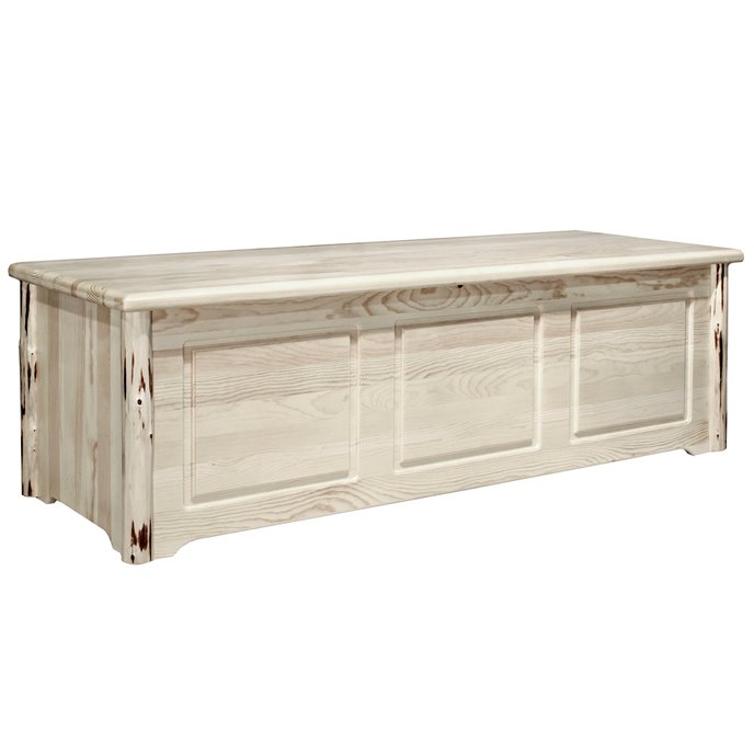 Montana Blanket Chest - Clear Lacquer Finish Thumbnail