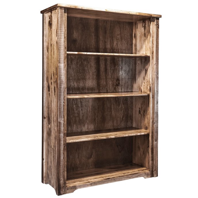 Homestead Bookcase - Stain & Clear Lacquer Finish Thumbnail