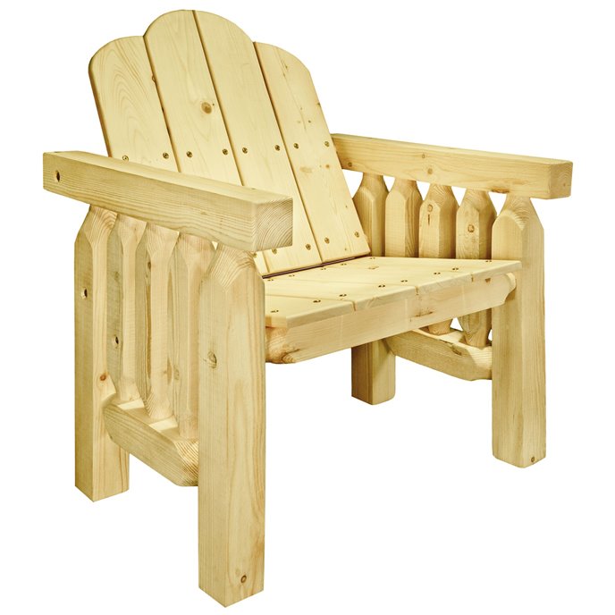 Homestead Deck Chair - Clear Exterior Finish Thumbnail