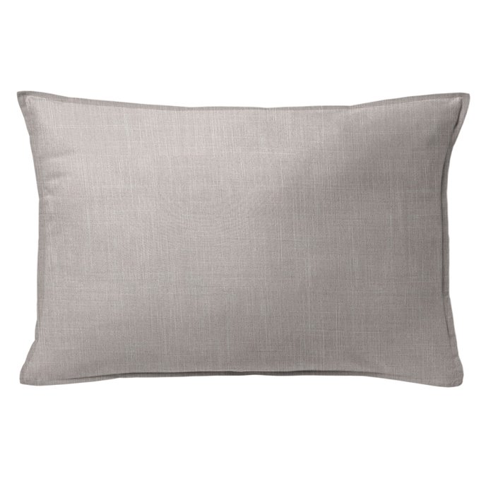 Austin Taupe Decorative Pillow - Size 14"x20" Rectangle Thumbnail