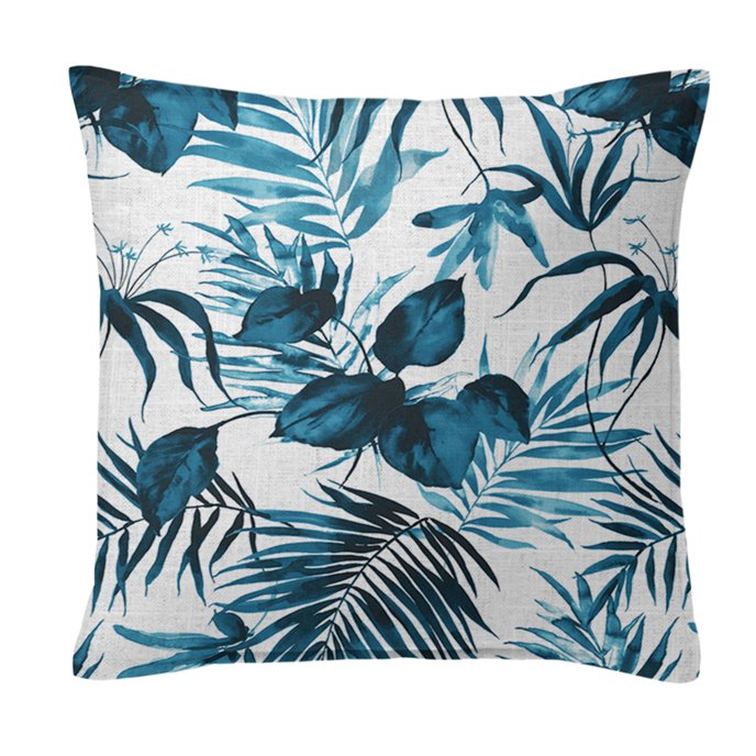 Baybridge Blue Ocean Decorative Pillow - Size 20" Square Thumbnail
