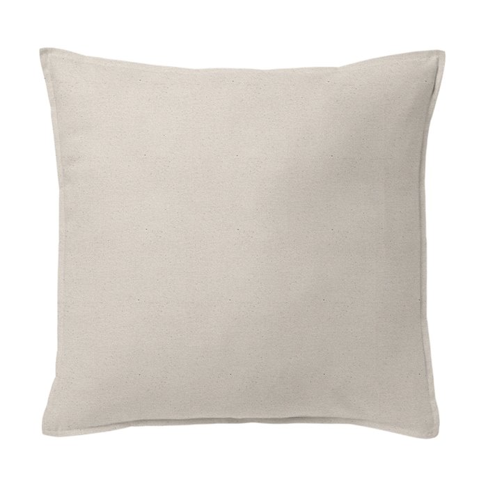 Braxton Natural Decorative Pillow - Size 20" Square Thumbnail