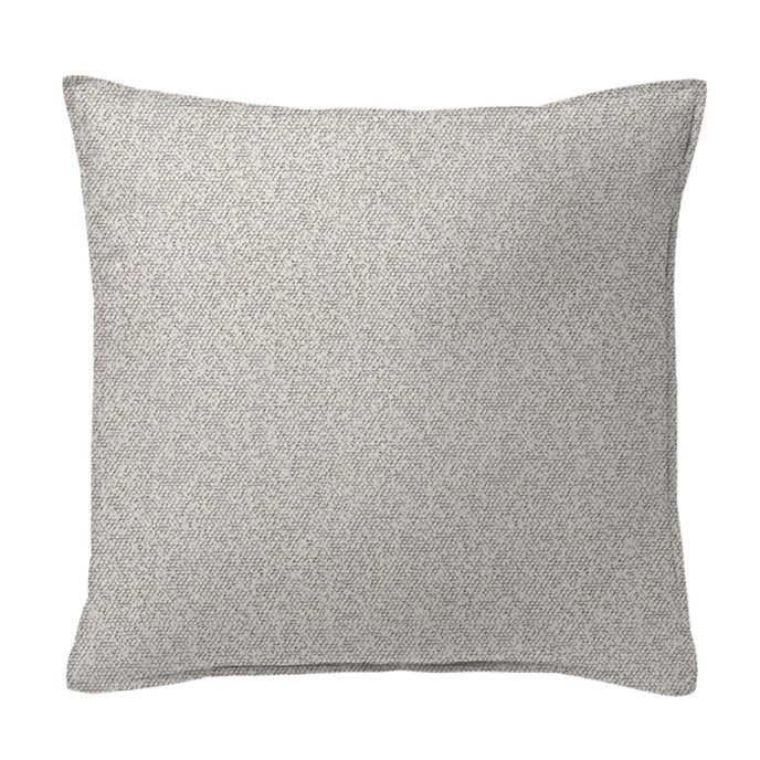 Jackson Boucle Cream Decorative Pillow - Size 20" Square Thumbnail