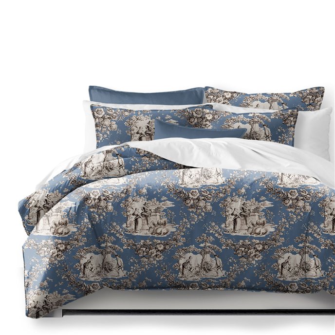 Genie Wedgwood Coverlet and Pillow Sham(s) Set - Size Twin Thumbnail